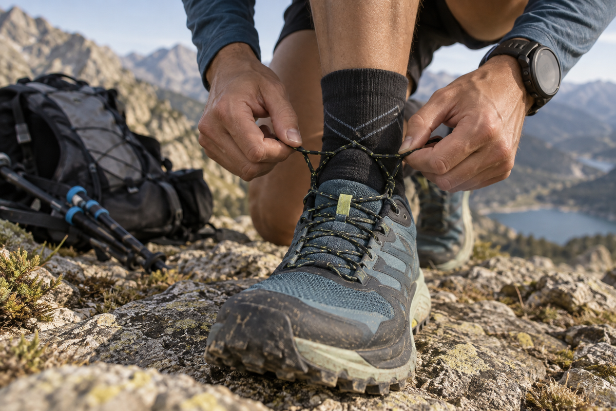 Come allacciare le scarpe da trail per una calzata più stabile