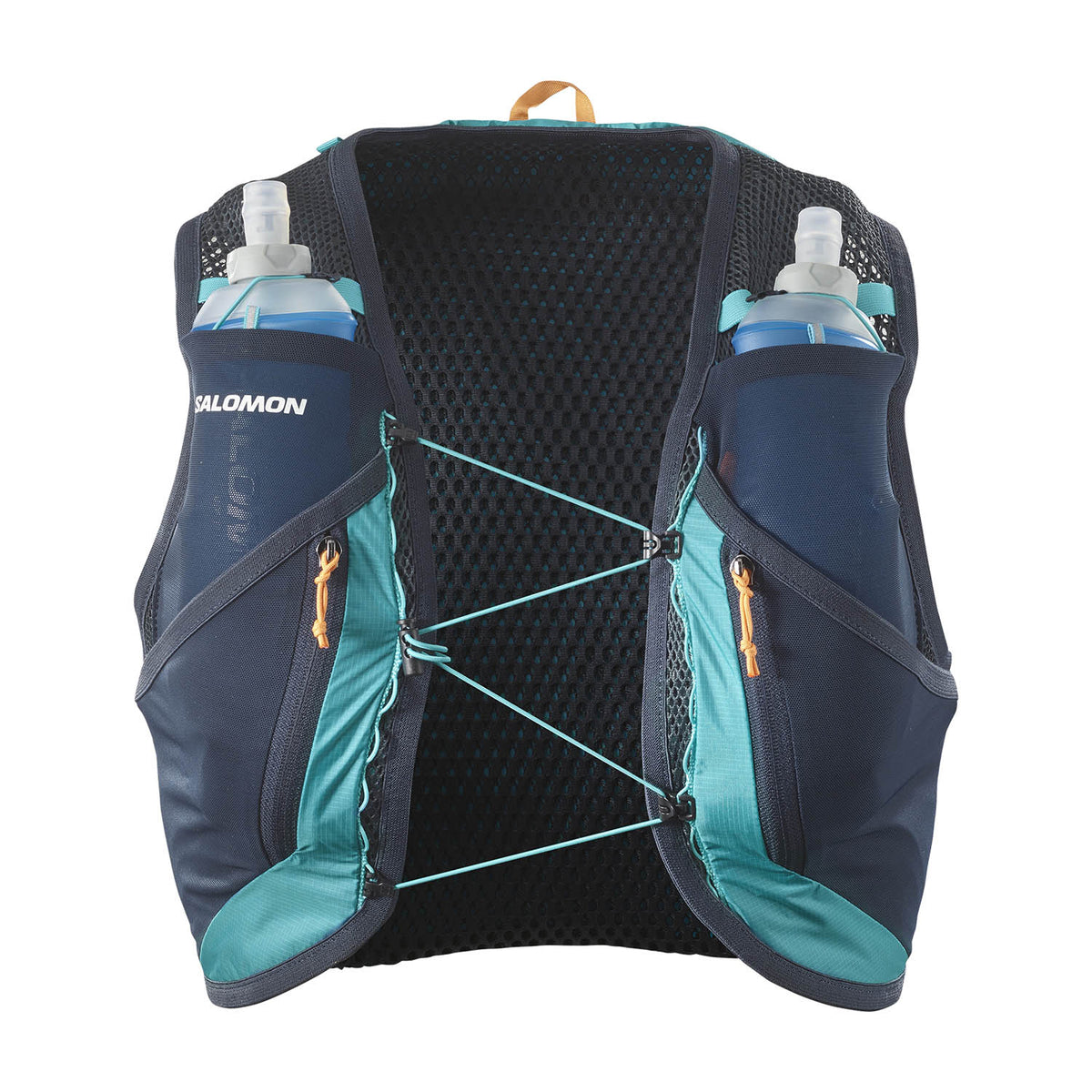 Chaleco de hidratación Salomon Active Skin 12 Turquesa, detalle lateral