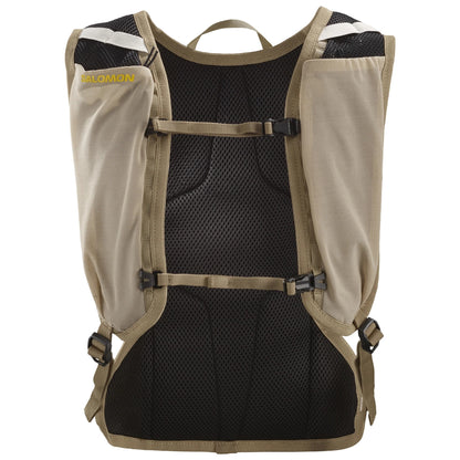 Salomon Cross 4 Beige, detalle de los bolsillos frontales